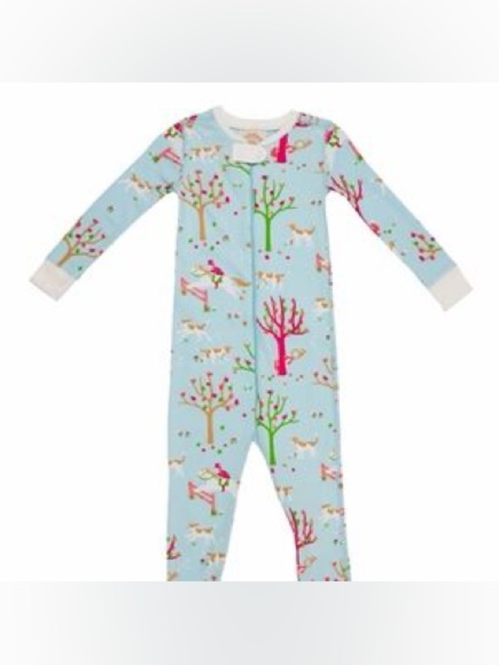 The Beaufort Bonnet Company Footie Pajamas | 12-18 Months | Equestrian Print
